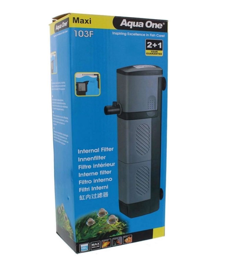 Aqua One 103F Maxi Internal Filter 1200 L/hr Fast Delivery Abyss Aquatics UK