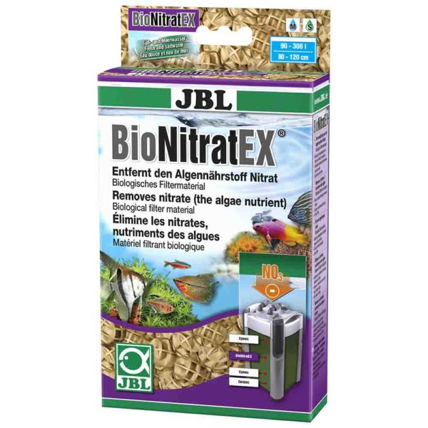 JBL BioNitratEx Nitrate remover is inexpensive and easy to use and you will get great results.