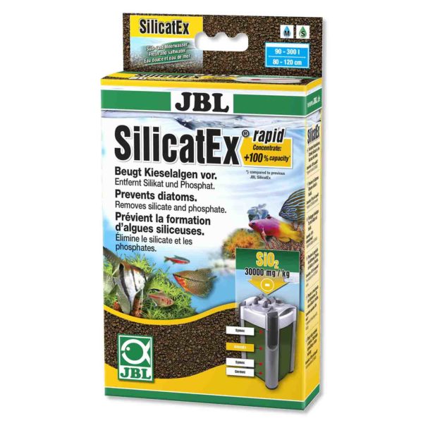 JBL SilicatEx Rapid 400g  enables you to have a beautiful aquarium without troublesome algae