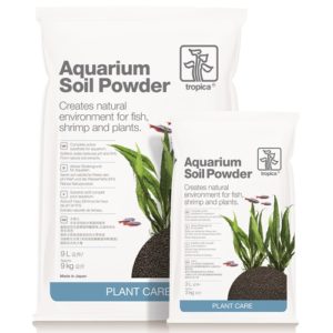 Using Tropica Aquarium Soil Powder 9L ensures good and active growth from the beginning