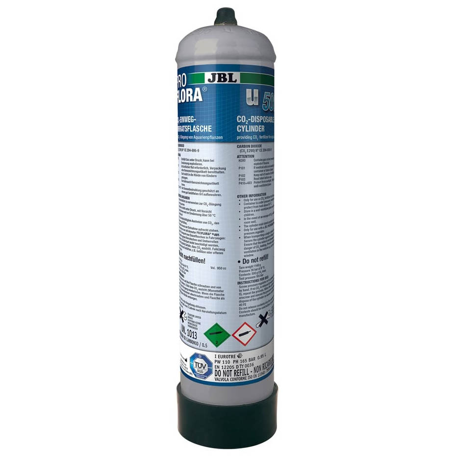 JBL ProFlora U500 Disposable CO2 Bottle 500g