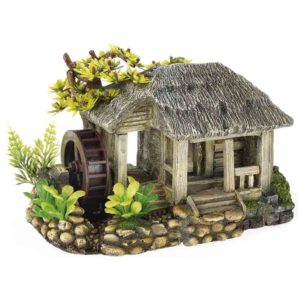 Classic Water Mill fishtanke decoration