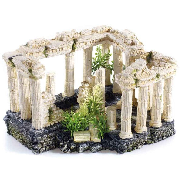 Classic Roman Square Columns fish tank decorations