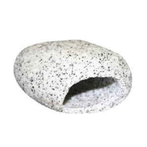 Aqua One Round Cave Marble (XL) 37051 with swim through tunnel for fish aquarium