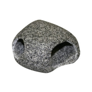 Aqua One Round Cave Granite (L) is an elegant tank ornament,