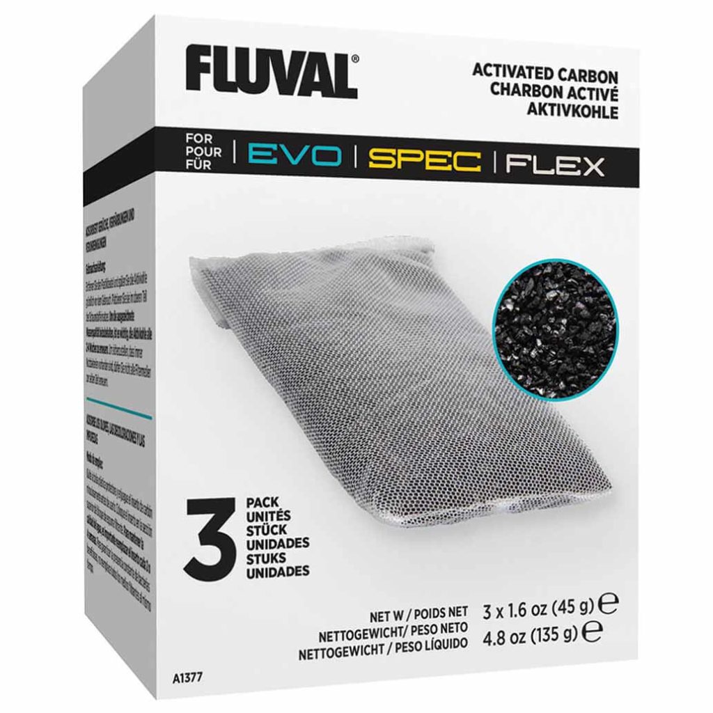 Fluval Evo/Spec/Flex Activated Carbon Fast Delivery Abyss Aquatics UK