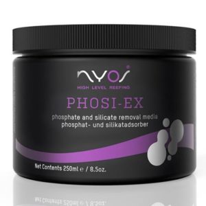 Nyos Phosi-ex 250ml is an high-performance, moist silicate and phosphate absorber.