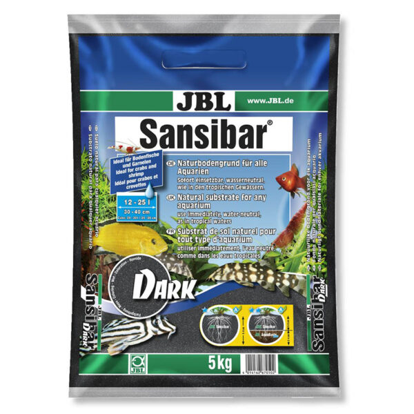 Sansibar Dark 5Kg is a great substrate for planted aquariums