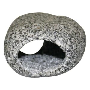 Aqua One Round Cave Granite (S) is an elegant tank ornament,