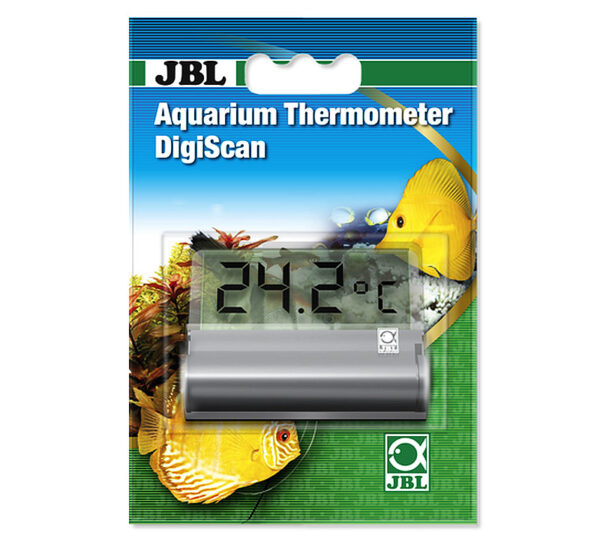 JBL Aquarium Thermometer DigiScan for on easy to read aquarium temperature display.