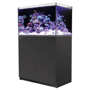 Red-Sea Reefer 250 Black. a stylish and modern all in one reef aquarium set.