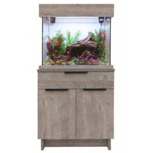Aqua One Oakstyle urban 110 modern looking 110 litre aquarium and cabinet