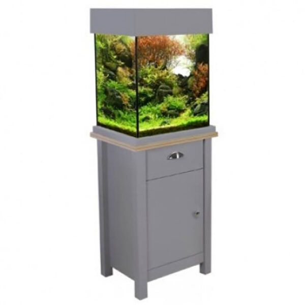 Aqua One Oakstyle 85 Shades Edition Flint Grey Aquarium & Cabinet The bestselling large aquarium combination