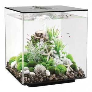 biOrb CUBE 60L Black Aquarium with MCR LED Lighting