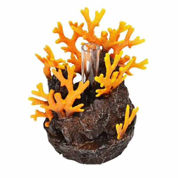 Lava Fire Coral Sculpture ornament for biOrbs and other Aquariums