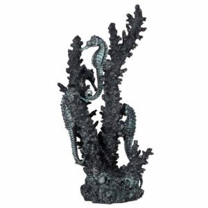 The BiOrb Seahorses On Black Coral aquarium ornament has been designed by the renowned aquascaping artist Samuel Baker