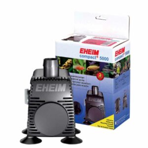 The Eheim Compact 5000+ is easy to conceal, quiet in operation, have an adjustable output and offer a low electrical consumption.