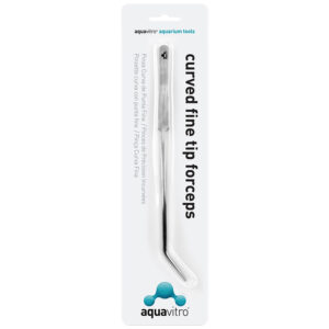 Seachem Aquavitro Fine Tip Curved Forceps Ideal for planting and maintaining aquatic plants with small or delicate stems