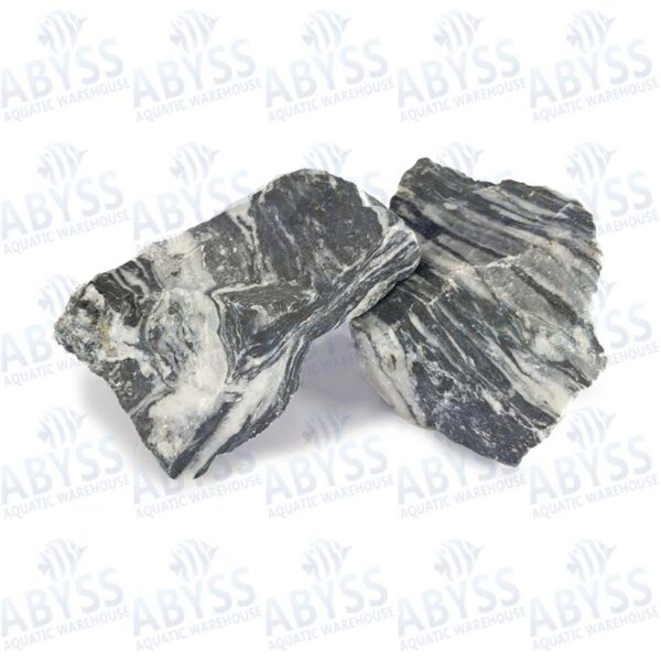 black marble rock