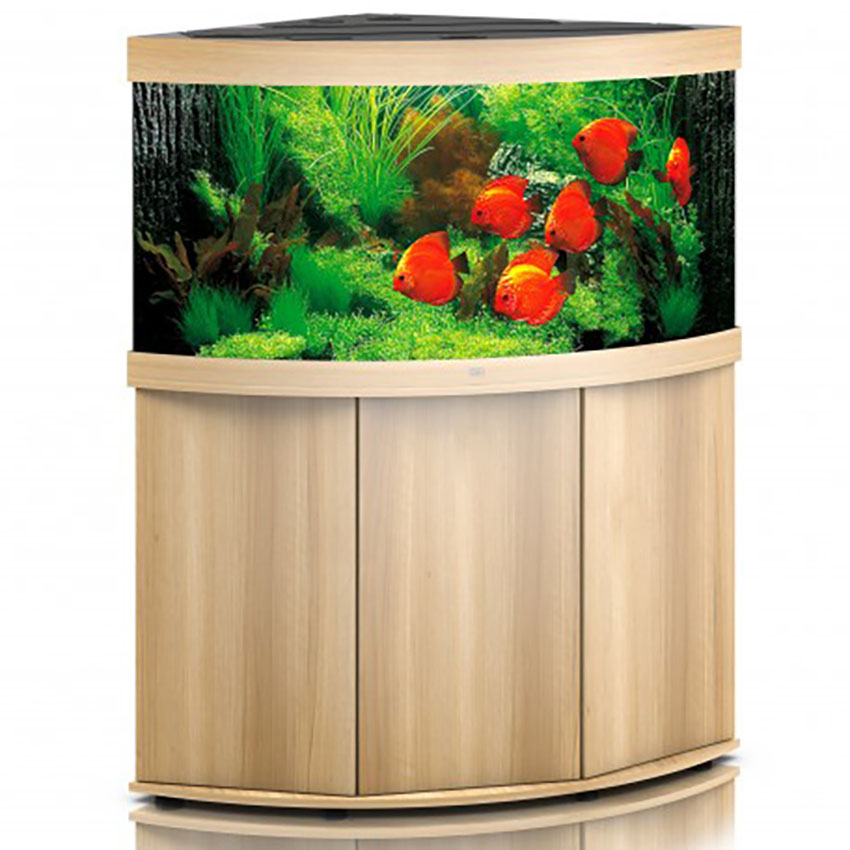 suffix Ud Nu Trigon 350 Led and Cabinet Light Wood | Fast Delivery Abyss Aquatics UK