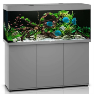 Putting size into practice: JUWEL Rio 450 Led and Cabinet Grey.