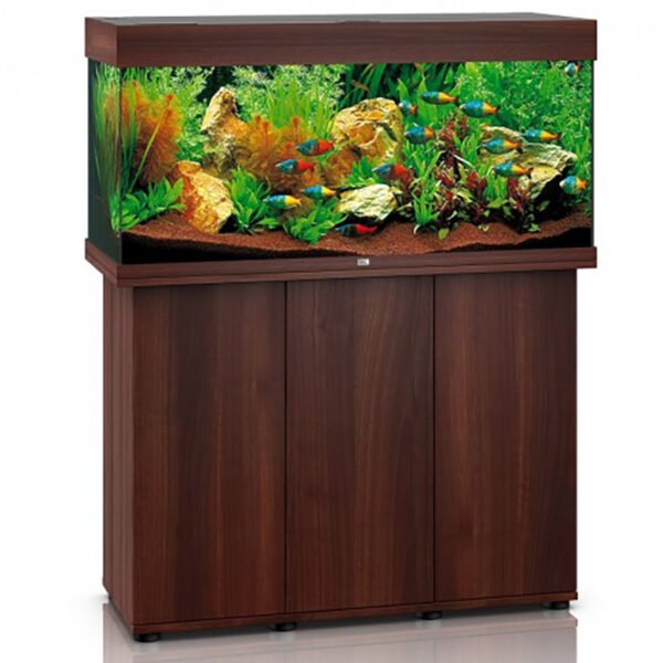 The Rio 180 Led and Cabinet Dark Wood combines the classic rectangular shape with the latest equipment. With its compact surface of 101 x 41 cm and classic rectangular design, the RIO 180 LED will fit perfectly into any design scheme.