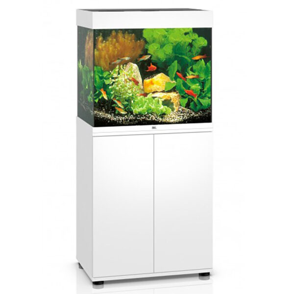 Lido 120 Led & Cabinet White moder all equipment included aquarium with LED lighting