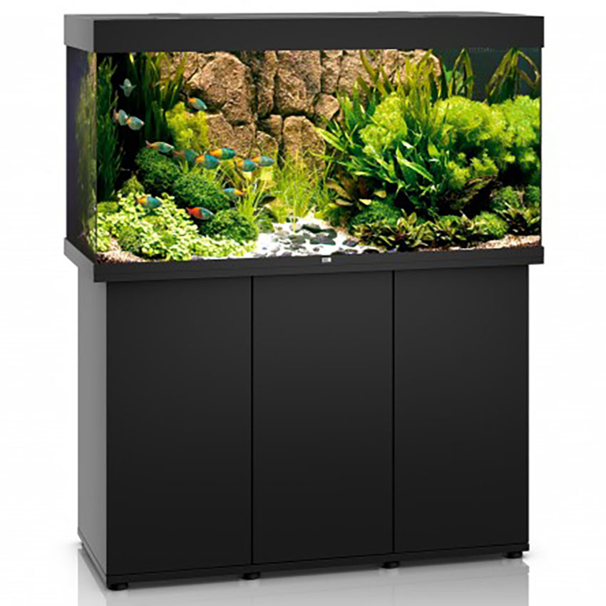 Black fish tank stand 2025