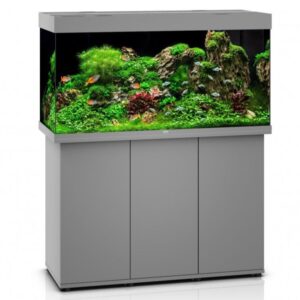 Juwel Rio 350 Grey Aquarium and Cabinet Set