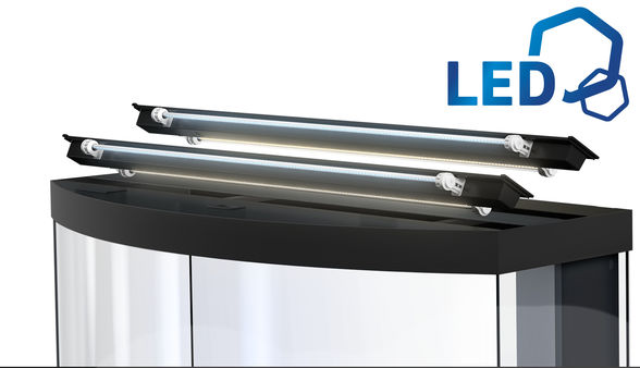 The Vision 450 Led and Cabinet Black comes complete with MultiLux LED / Lighting.