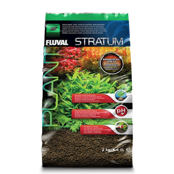 Collected from the mineral-rich foothills of Mount Aso Volcano in Japan, Fluval Stratum makes an ideal alternative substrate for planted aquariums and those featuring shrimp.