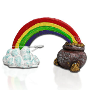 The Aqua One Rainbow With Pot of Gold Mixed Colour 36797 is a beautiful and vibrant artificial ornament