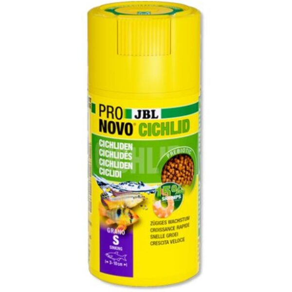 JBL Pronovo Cichlid Grano S 100ml Click