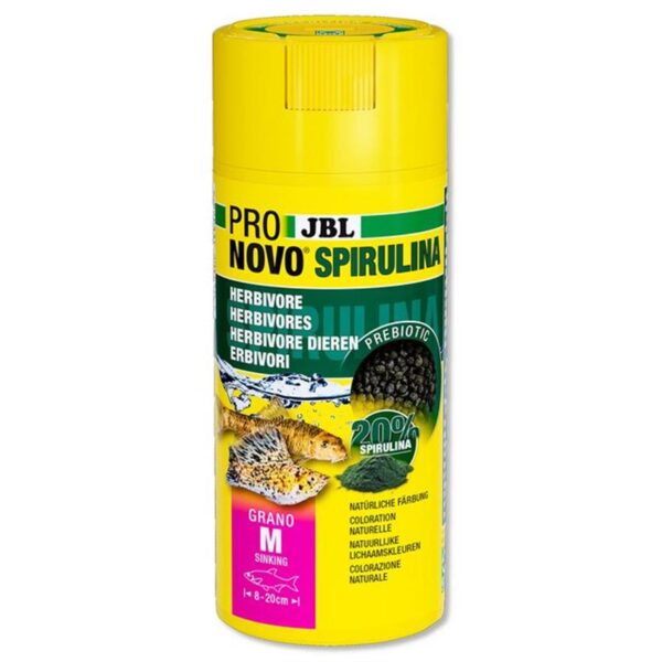 JBL Pronovo Spirulina Grano M 250ml Click