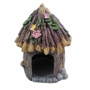 Hugo Flower House 1399438 brings an enchanting touch to any aquarium with its captivating design.