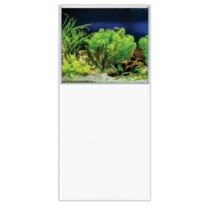 Aqua One AquaSys 150 Matt White Aquarium and Cabinet