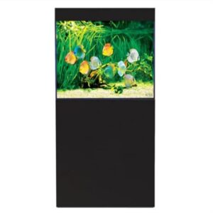 D-D Aqua Pro Freshwater 600 Black Satin Aquarium and Cabinet