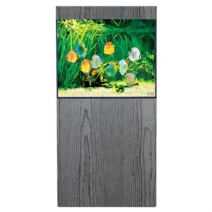 D-D Aqua Pro Freshwater 600 Carbon Oak Aquarium and Cabinet