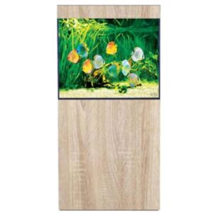 D-D Aqua Pro Freshwater 600 Platinum Oak Aquarium and Cabinet