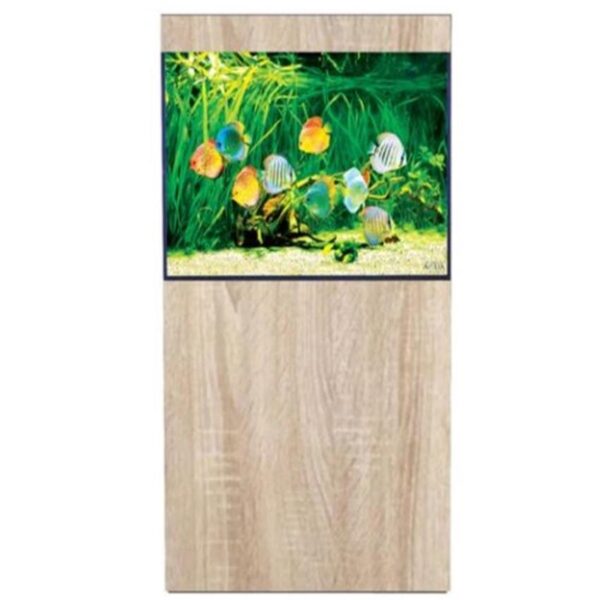 D-D Aqua Pro Freshwater 600 Platinum Oak Aquarium and Cabinet
