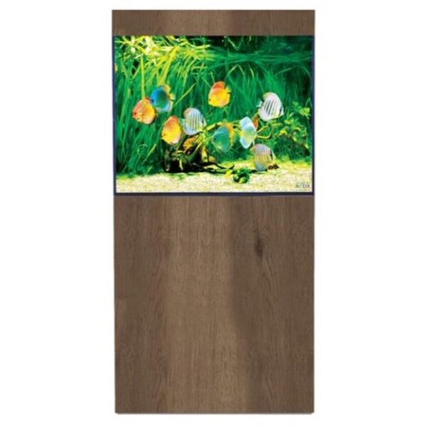 D-D Aqua Pro Freshwater 600 Tobacco Oak Aquarium and Cabinet
