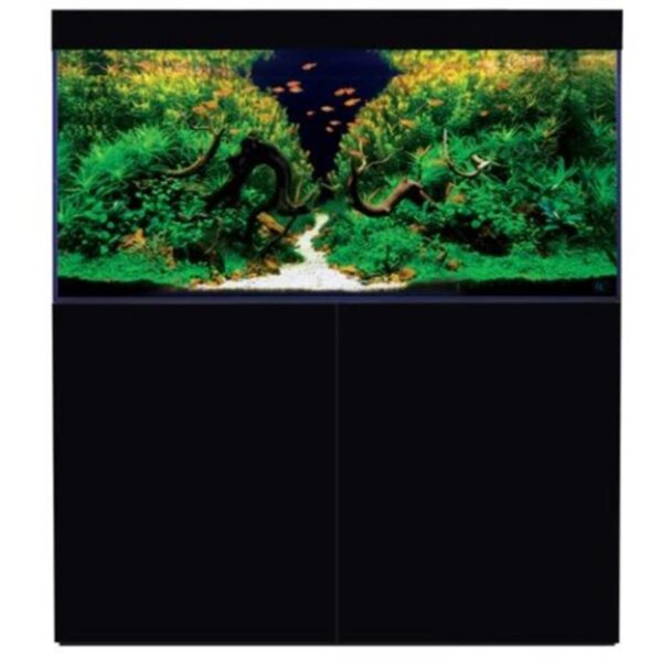 D-D Aqua Pro Freshwater 1200 Black Gloss Aquarium and Cabinet