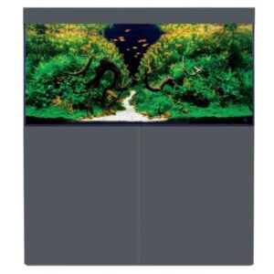 D-D Aqua Pro Freshwater 1200 Matt Anthracite Aquarium and Cabinet