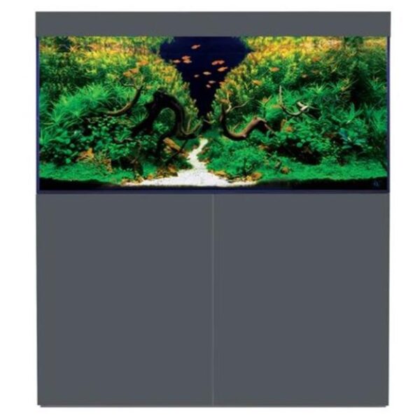 D-D Aqua Pro Freshwater 1200 Matt Anthracite Aquarium and Cabinet