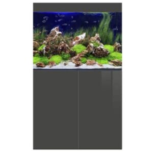 D-D Aqua Pro Freshwater 900 Anthracite Gloss Aquarium and Cabinet
