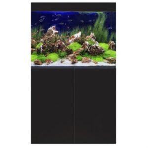 D-D Aqua Pro Freshwater 900 Black Satin Aquarium and Cabinet