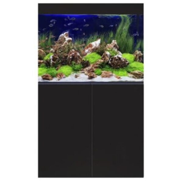 D-D Aqua Pro Freshwater 900 Black Satin Aquarium and Cabinet