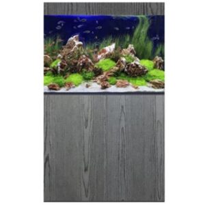D-D Aqua Pro Freshwater 900 Carbon Oak Aquarium and Cabinet