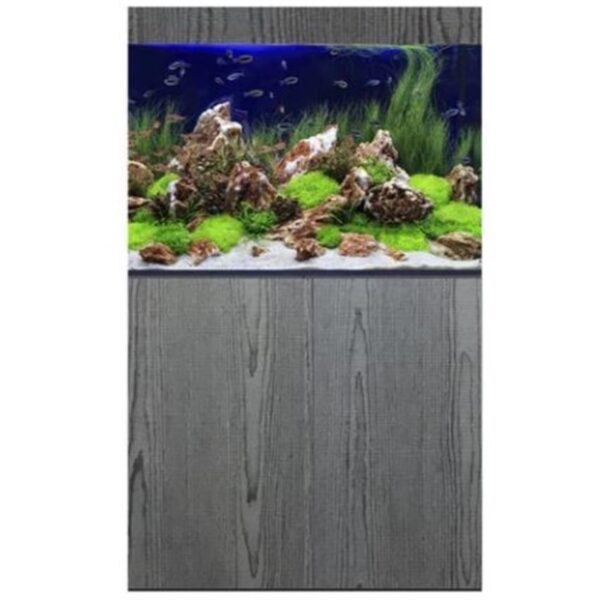 D-D Aqua Pro Freshwater 900 Carbon Oak Aquarium and Cabinet