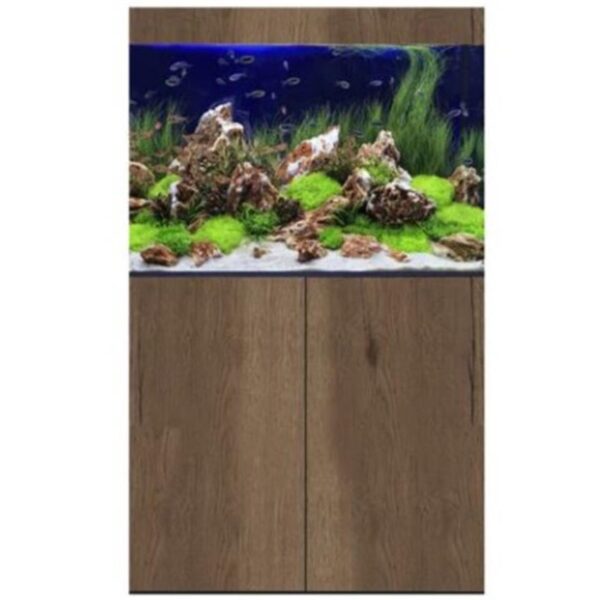 D-D Aqua Pro Freshwater 900 Tobacco Oak Aquarium and Cabinet
